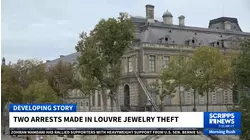 Two arrests made in Louvre jewelry theft