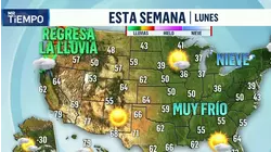 Se pronostican más lluvias en el estado de Washington y menos frío en gran parte del país