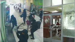 VIDEO: Suspects smash front of Milpitas jewelry store before being scared off by owner