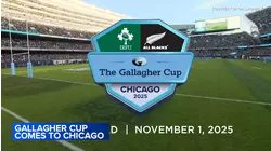 Ireland to play New Zealand in rugby's Gallagher Cup at Soldier Field