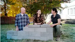 Retaining Wall, Mini Split Upkeep