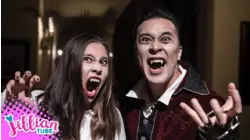 Jillian and DaddyTube Make a Scary Video!