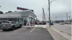 Money stolen, glass door smashed at All American Hamburger Drive In