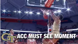 Georgia Tech's Rodney Howard Throws Down The Posertizing Jam | ACC Must See Moment