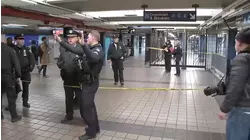 2 men in custody after gunshot fired inside Port Authority subway station