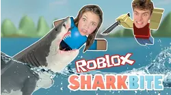 Who wins at SHARK BITE!?! Roblox KJAR Crew Gaming