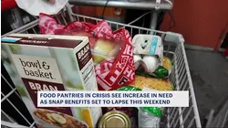 Food pantries see increase in demand as SNAP freeze looms