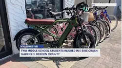 Two middle school students injured in e-bike incident in Garfield