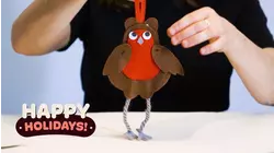 Robin Robin Craft: Make a Robin Christmas Tree Decoration