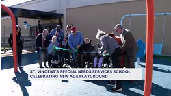 St. Vincent's in Trumbull unveils new ADA-accessible playground