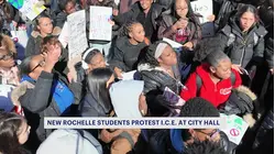 New Rochelle high school students hold walkout, peaceful protest