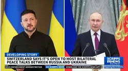 Switzerland says it's open to host bilateral peace talks between Russia and Ukraine