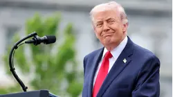 Por unos minutos y en público la presidenta Sheinbaum fue centro de las bromas de Donald Trump