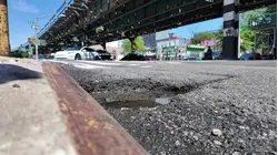 'I almost got hit by a car'. Families demand fixes to Jerome Avenue potholes