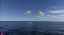 Astronauts splash down, ending a prolonged 9-month stay on the International Space Station