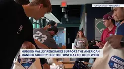 Hudson Valley Renegades kick off Hope Week with cancer care packages