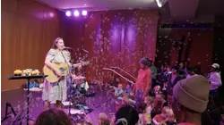 At these libraries in Brooklyn, hushed tones are discouraged