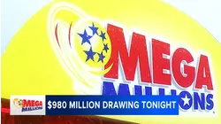 Winning numbers drawn for $980 million Mega Millions jackpot