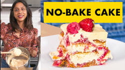 Samantha Makes Ginger-Raspberry Icebox Cake