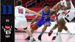 Duke vs. NC State Men's Basketball Highlight (2020-21)