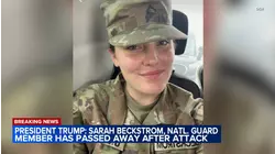 1 of 2 National Guard members wounded in shooting has died, Trump says