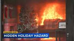 Woman who lost 6 family members in fire warns about Christmas tree safety