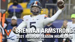 Brennan Armstrong 2021 Regular Season Highlights | Virginia QB