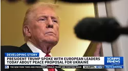 Trump discusses U.S.-led Ukraine peace talks with key European leaders