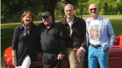 Tim Healy and Clive Russell