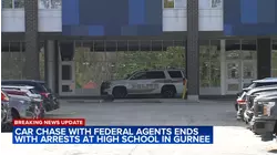 Border Patrol agents chase suspect into north suburban school