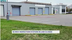 Lodi MVC inspection station closed due to structural damage