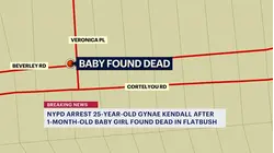 Woman arrested in connection to death of 1-month-old girl in Flatbush