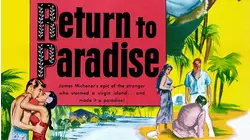Gary Cooper in RETURN TO PARADISE - The South Pacific Adventure Classic!