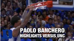 Duke's Paolo Banchero Excels In Season Finale