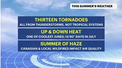 A look back at New Jersey's summer weather in 2023