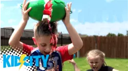 Watermelon Smash Challenge With KidCity!