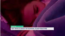 Summer is winding down. Here's how to get your student on a better sleep schedule.