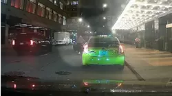 Video captures brazen car theft outside downtown hotel