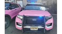 Police cars go pink in Somerset County for Breast Cancer Awareness Month
