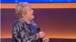 Poor Mike. Steve Harvey BELTS ONE OUT at the podium!