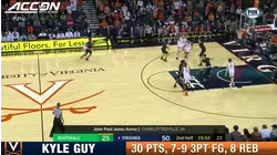 UVA's Kyle Guy Spectacular vs. Marshall
