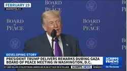 Trump gets pledges for Gaza reconstruction and troop commitments at inaugural Board of Peace talks