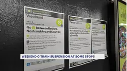 Weekend G train suspension impacts Brooklyn commuters