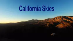 California Skies