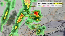 Weather to Watch: Pop-up showers possible this afternoon, thunderstorms likely overnight