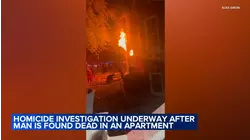 Man found fatally shot in burning west suburban home: police