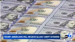Trump says he'll issue $2,000 tariff dividend to all except 'high-income people'