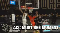 Wake's Isaiah Mucius Rewards Hustle With Monster Block | ACC Must See Moment