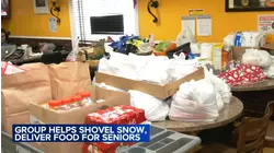 Chicago group helps shovel snow, deliver food for seniors