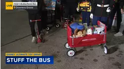 Radio Flyer helps Stuff The Bus